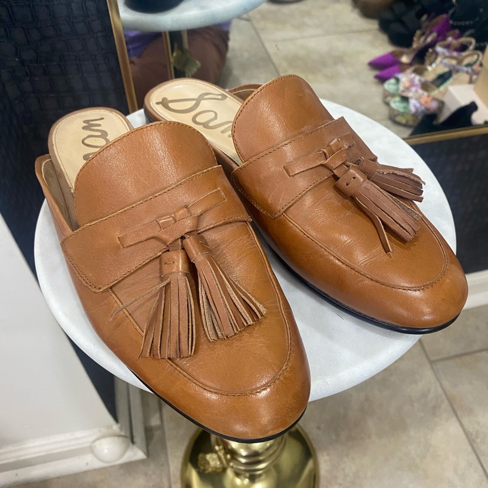 Brown Tassel Loafers
